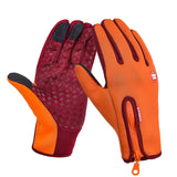 Unisex Touchscreen Winter Thermal Warm Cycling Bicycle Bike