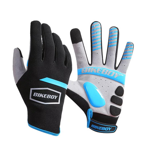 Spring  Full Finger Touch Screen Bicycle  Gloves MTB