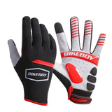 Spring  Full Finger Touch Screen Bicycle  Gloves MTB