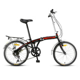Folding bicycle for men and women ultra  light portable 20  inch speed  wheel bicycle