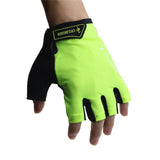 2018 New Cycling Gloves Women Men Glove Fluroescent